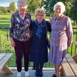 County Bowen Triples Runners Up Irene Healey, Margaret Booth and Barbara Hesketh