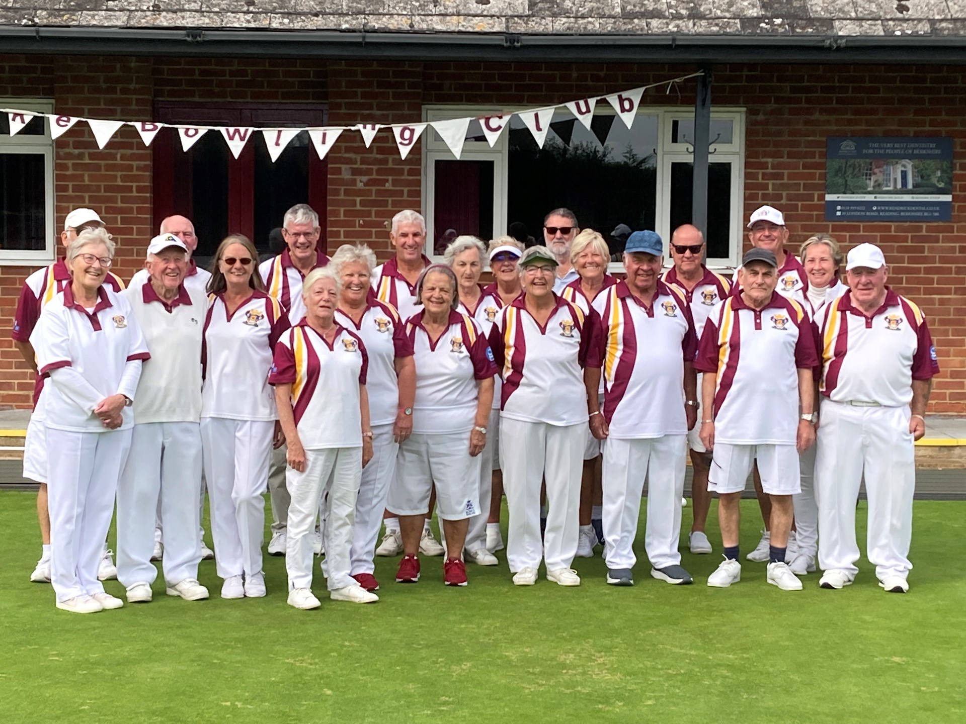 Ready to play in the Ladies v Gents Top Club competition Ready to play in the Ladies v Gents Top Club competition