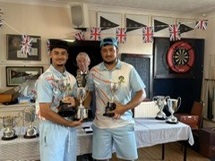 Berkshire County Pairs and Junior Pairs Winners:  Ryan Lali & Carlos Lali