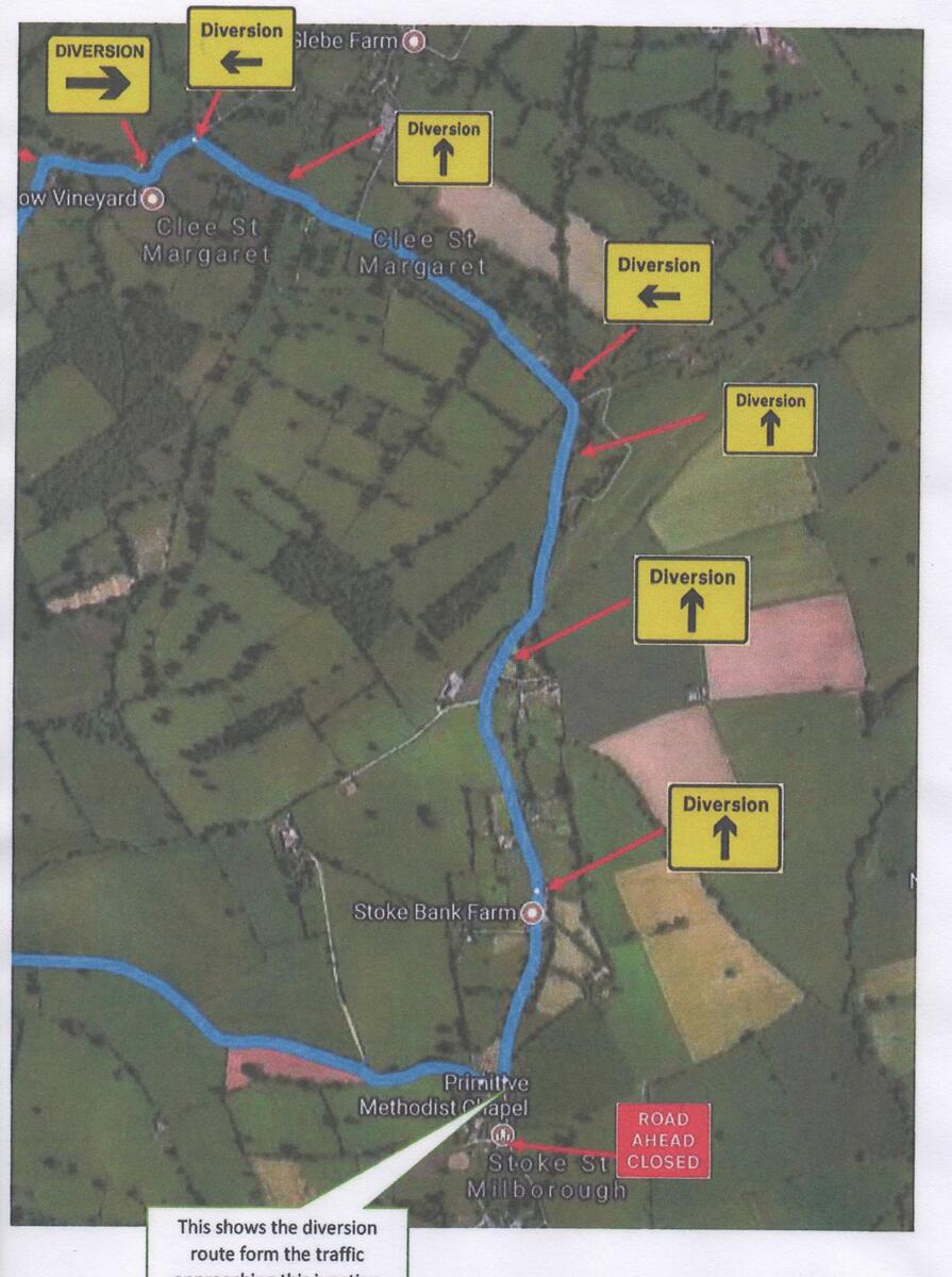 Road closure 30/10/17 - 10/11/17 Road closure 30/10/17 - 10/11/17