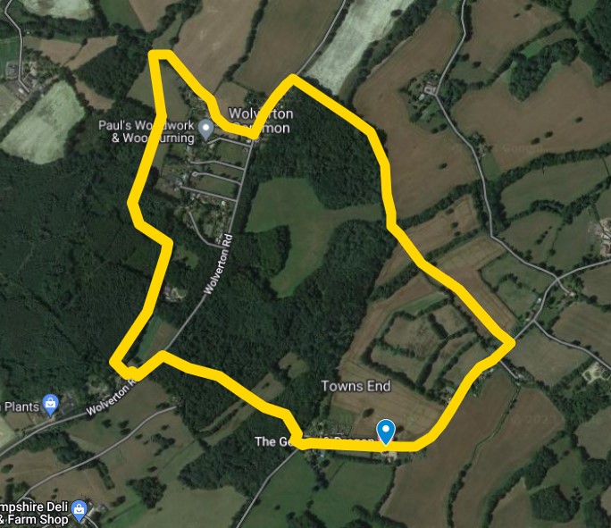Map of Walk 7: Wolverton Walkabout