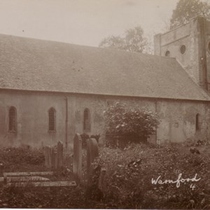 The church north side after 1905