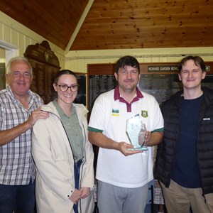 Tom's Family with this years winner