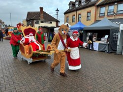 Brandon Town Council Christmas on Market Hill