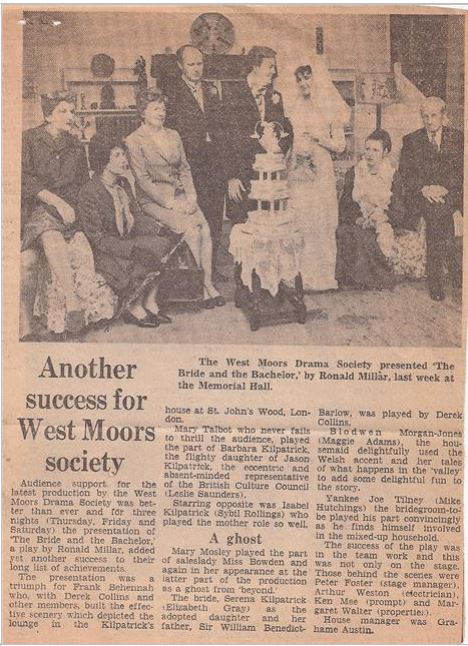 West Moors Drama Society The Bride & The Batchelor
