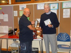 Memorial Trophy Winners Brian Clarke and Malcolm Cragg