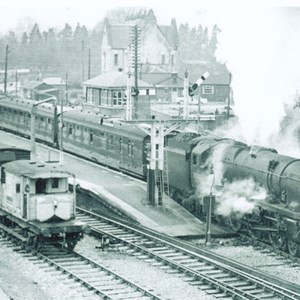 Railway station 15th January 1961