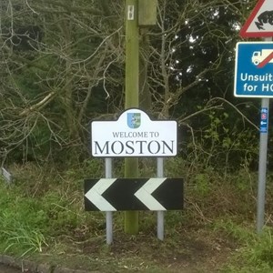 Moston Parish Council Parish Signage