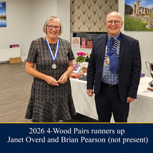 SOMERTON & DISTRICT BOWLS CLUB 2026 Presentation Evening