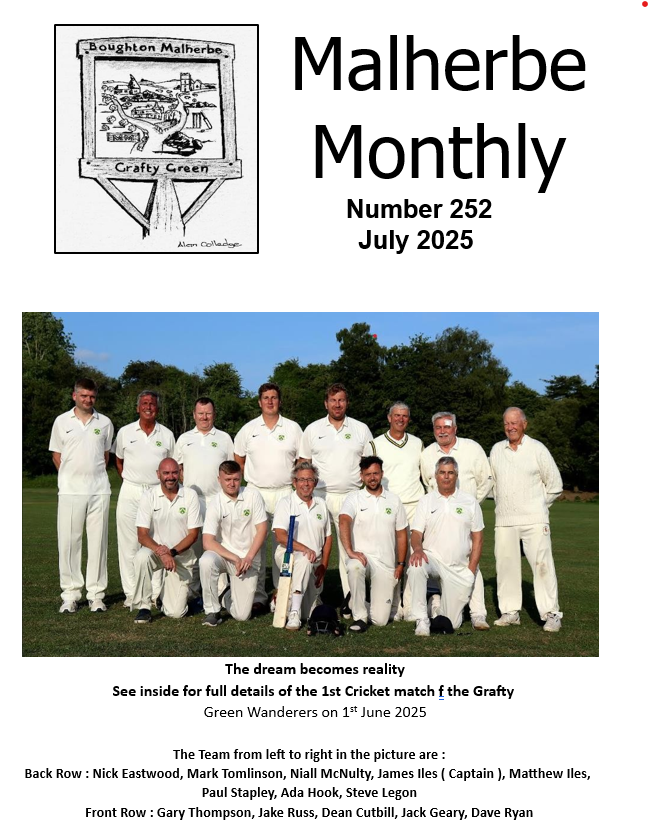 Boughton Malherbe Parish Council Malherbe Monthly 2025