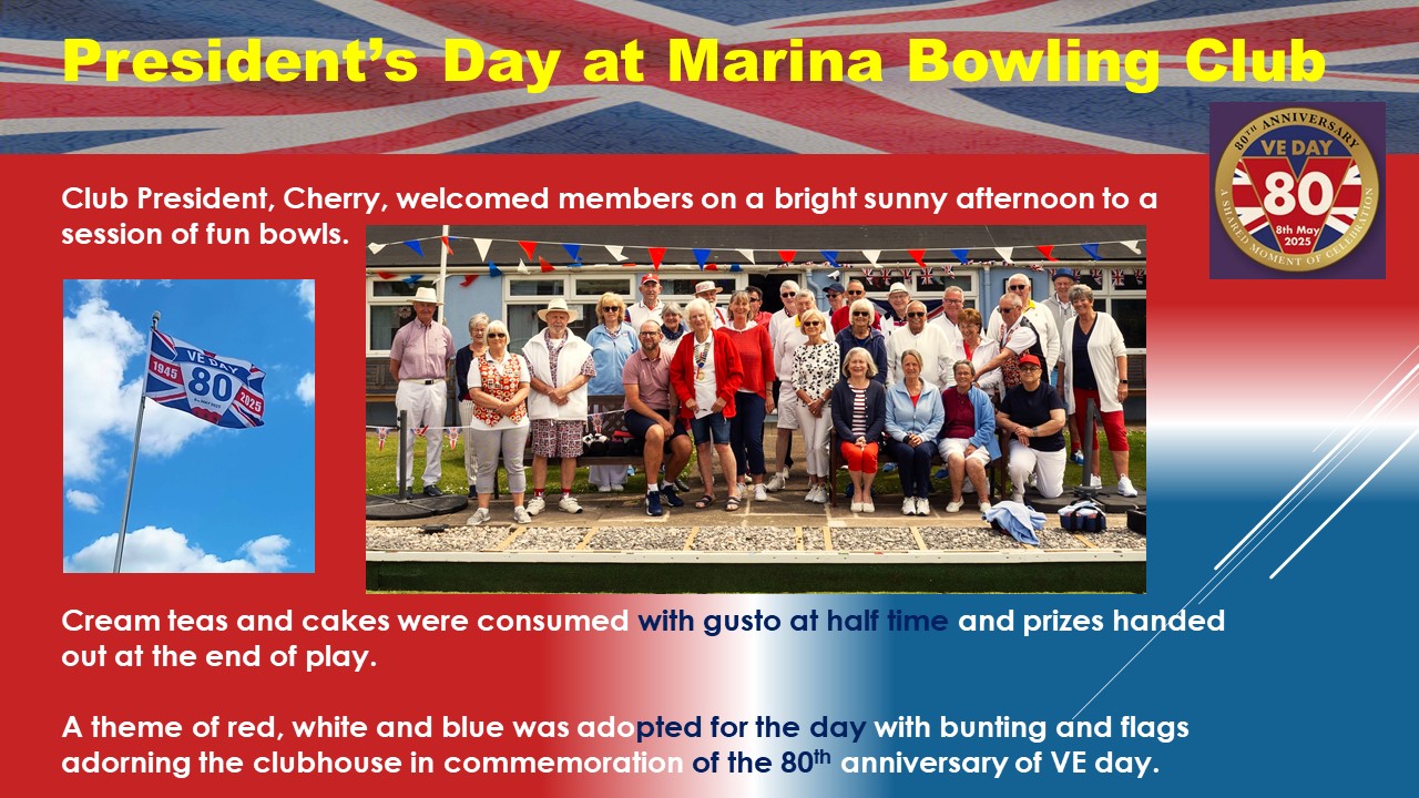Marina Bowling Club Dawlish Latest News