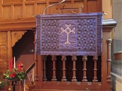 Pulpit Fall - Lent and Advent
