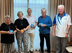 Henfield Bowling Club Presentation Time