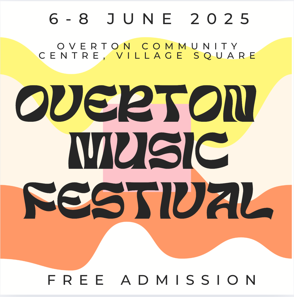 Overton Community Association Overton Music Festival, 6-8 June 2025