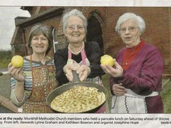 2016 Pancake Day at the Chapel