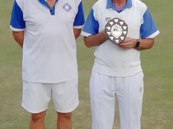 Mens Yardstick Winner, Nick Newman on the right and Runner Up Peter Boeg