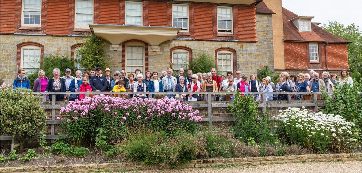 Visit to Standen House & Garden with guests from St Valery, 2019