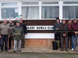 Sileby Bowls Club LCFC and our GREEN 9/4/19