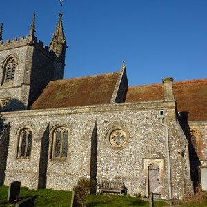 St Leonard#s Church from the south