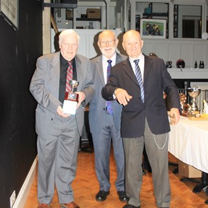 2025 Club Singles Winner (Shaun) and Runner-Up George Savage