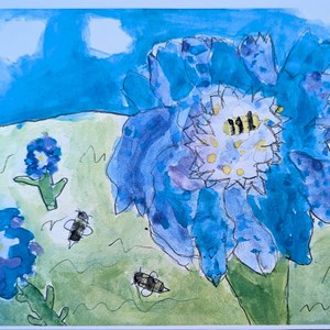 Painting by Abel