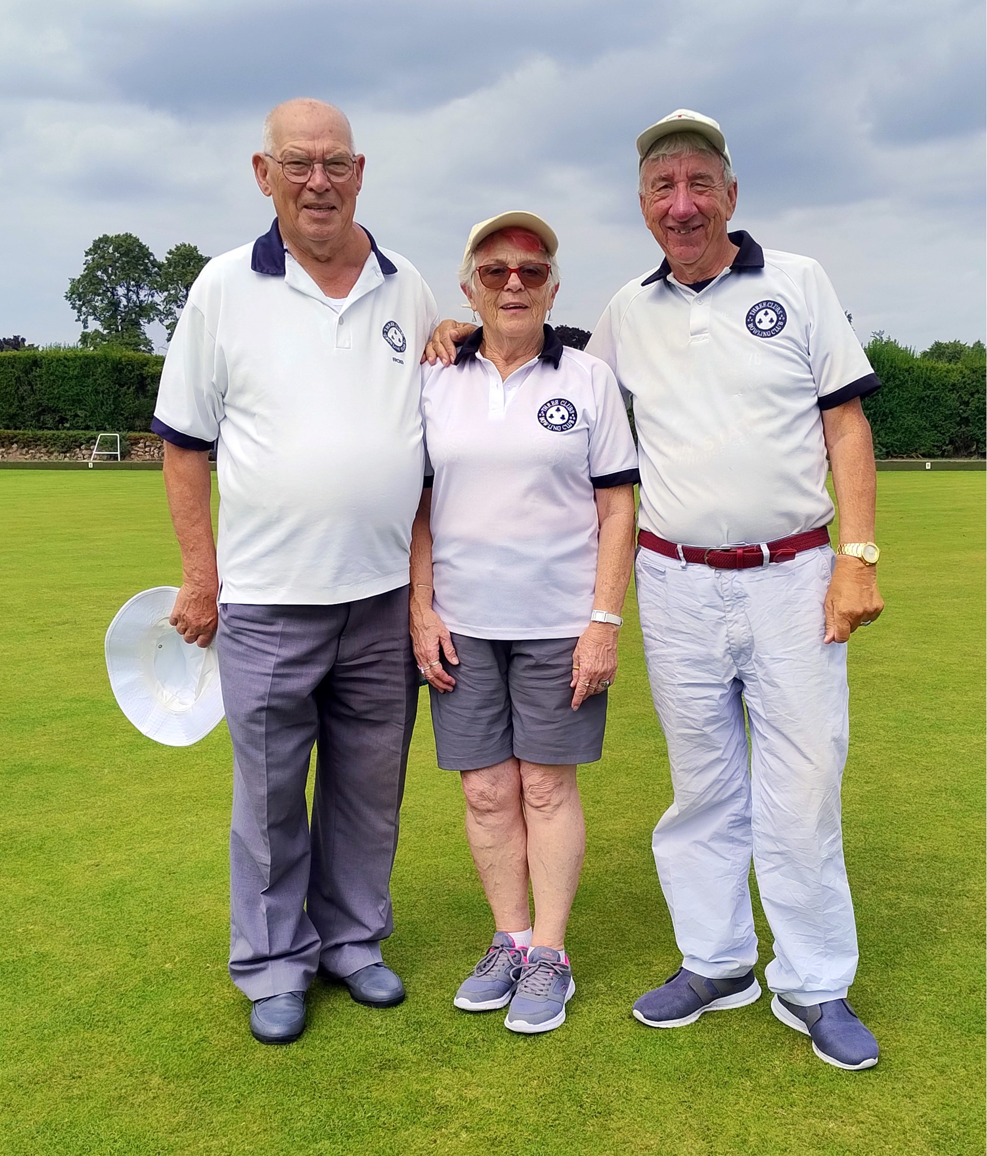 Club Triples Winners 2025 - Ro. Anderson, A. Francis and R. Bruce