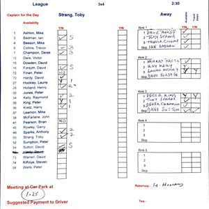 Men's League June 28 (A)