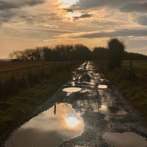 Pothole Reflections - Mike Riding
