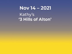 Kathy’s ‘3 Hills of Alton’.