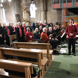 Christmas Concert 25 rehearsal