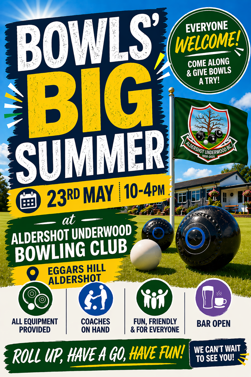 Aldershot Underwood Bowls Club Whats On
