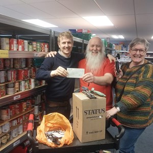 Crewe Lions Club Lions service week - Hunger