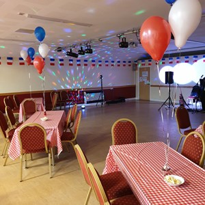 Main Hall French themed party