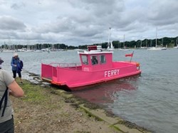July walk-Pink Ferry