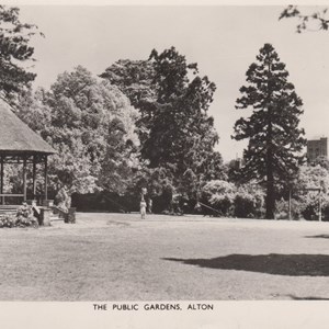 The Public Gardens ~ Postmarked 20.07.1959