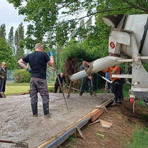 Concreting day 21/5/26