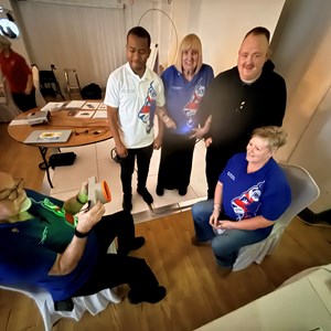 Lions Club of Nantwich Lions do training too