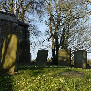 Graveyard at St Helens church