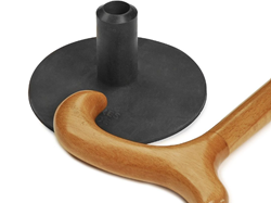 Ferrule for the bottle of a walking stick