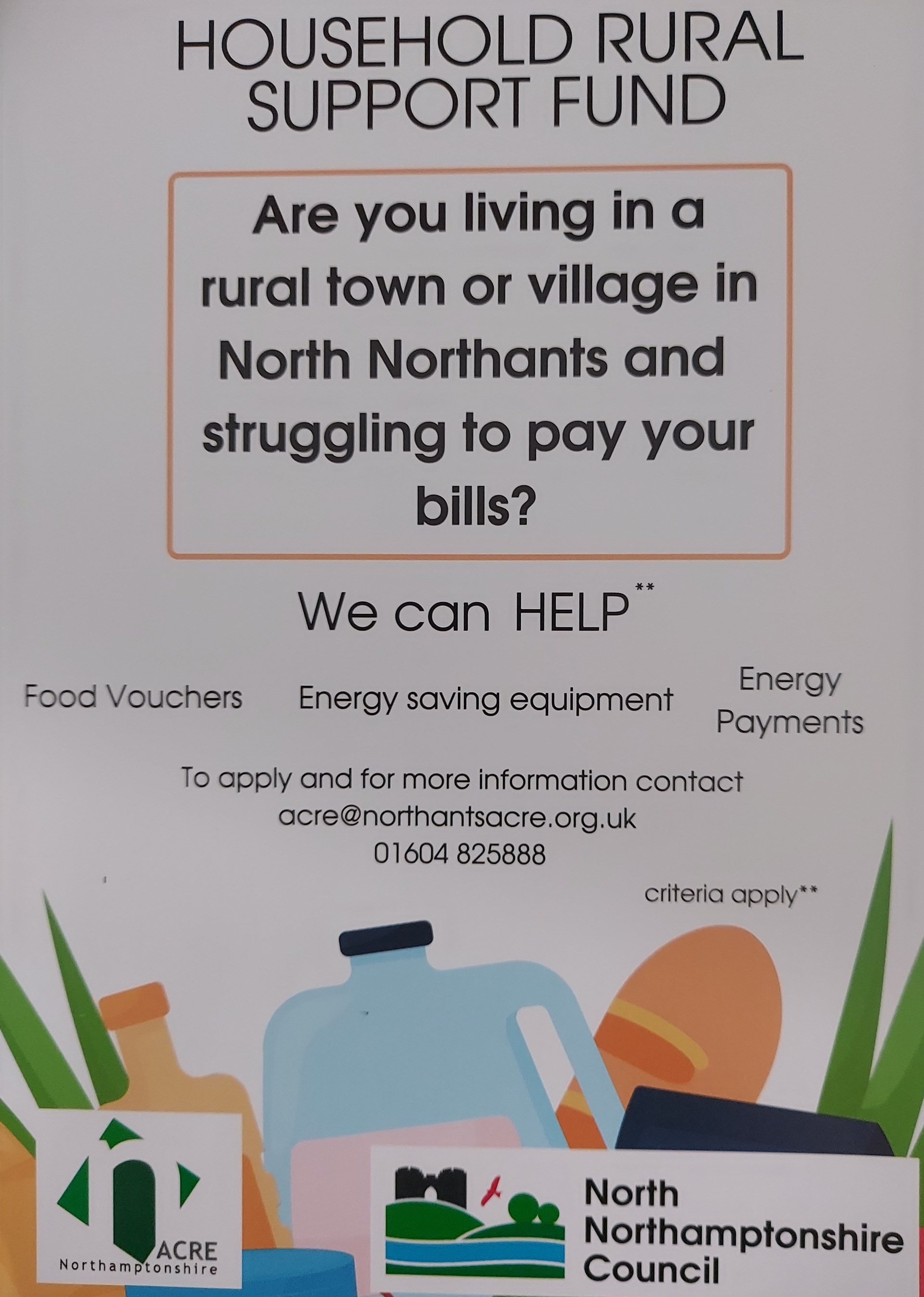 Broughton Parish Council Household Rural Support Fund