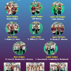 Northamptonshire Indoor Bowling Association 2025/26 Winners