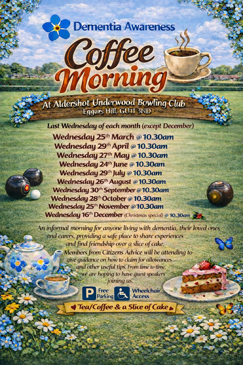 Aldershot Underwood Bowls Club Whats On