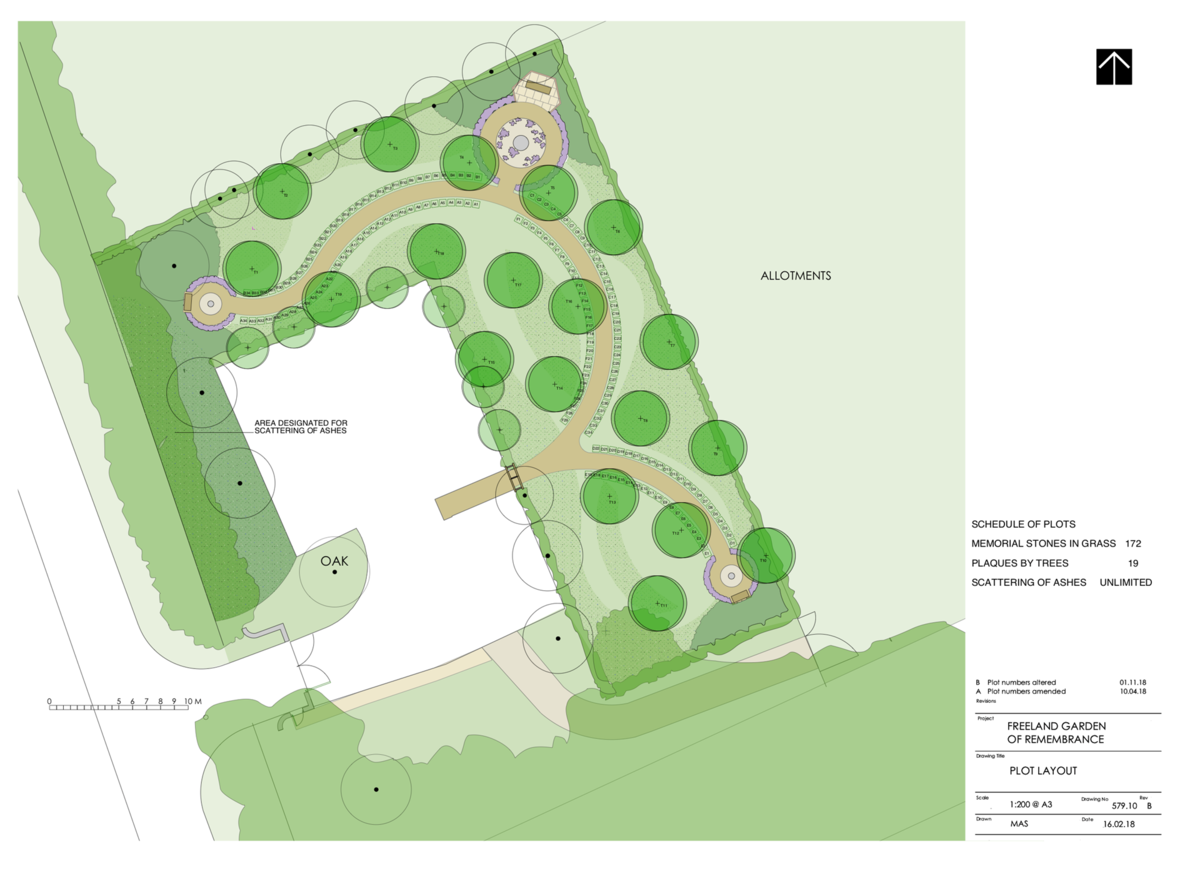 Freeland Parish Council Garden of Remembrance