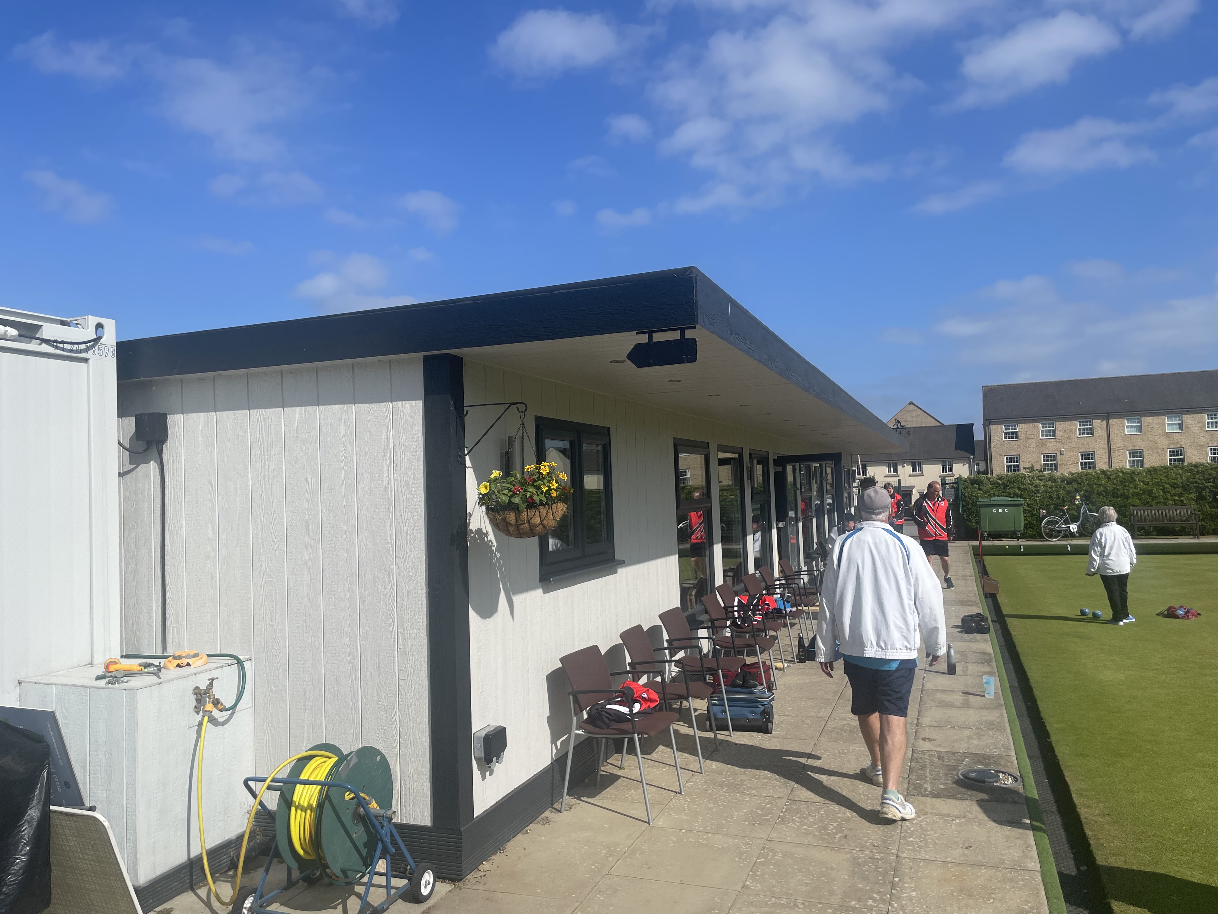 This is a similar building at Girton Bowls club