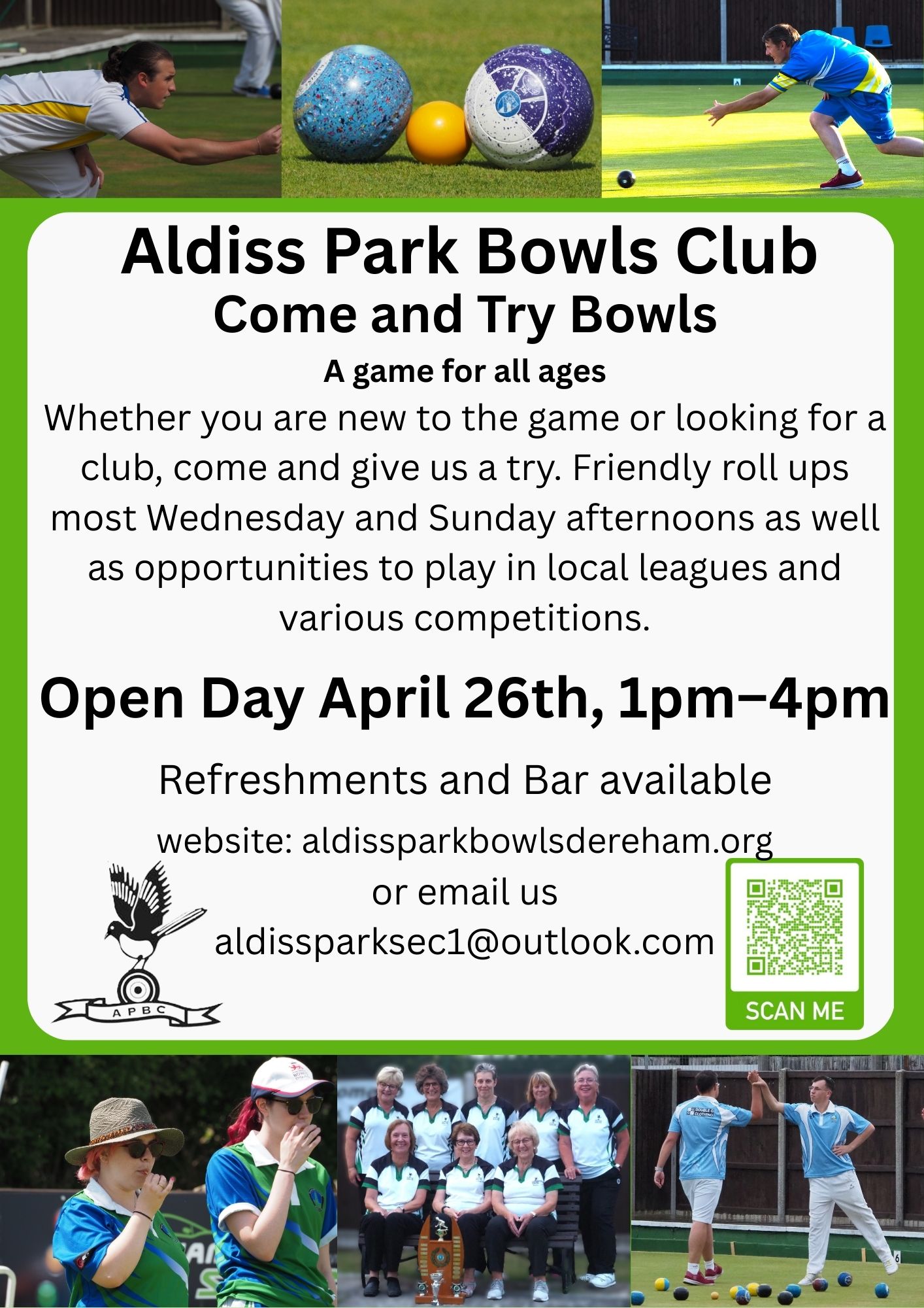 Aldiss Park Bowls Club Home
