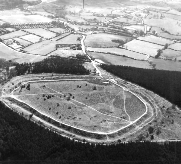 SC4 (Hillfort, Castle Ring, Cannock Chase (6 April 1956); Cambridge University Collection of Aerial Photography © copyright reserved