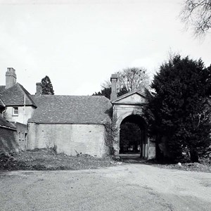 Courtyard Entrance looking North, 1956.
