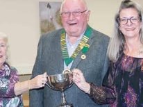 Holwell Sports Bowls Club 2021 President Arthur Braodberry