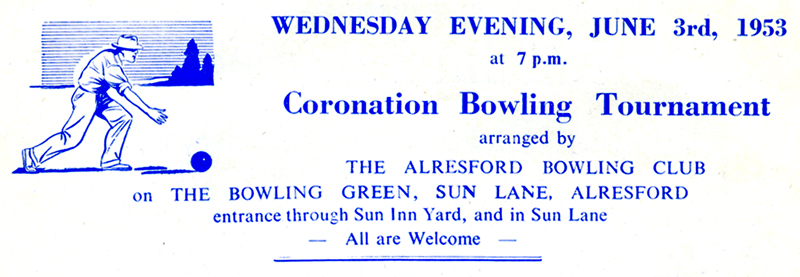 Alresford Bowling Club Coronation Bowling Tournament