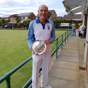 Malcolm Hartley Runner Up Yorkshire Men's 4 Wood Singles 2021
